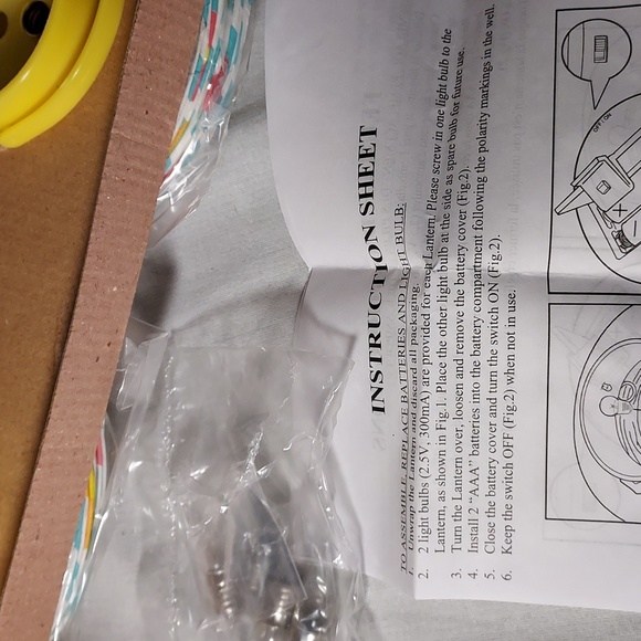 Vintage 2005 Avon Summer Delight Lanterns NEW In Original Box - Picture 5 of 7